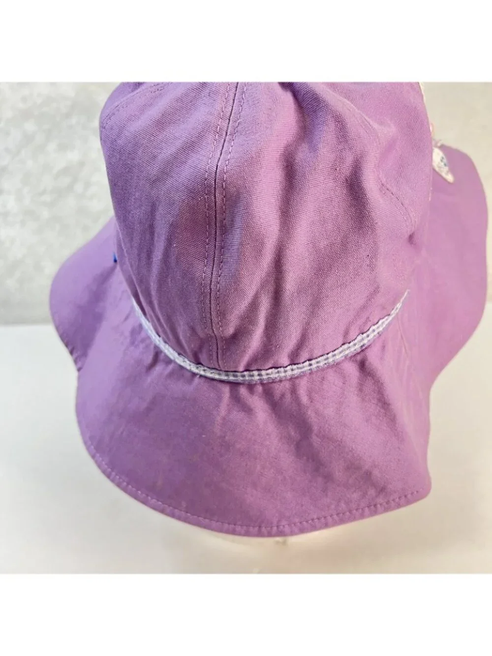 WALLAROO KIDS LIDS Bucket Hat Sophia Sun Beach Girls Kids Purple Butterflies